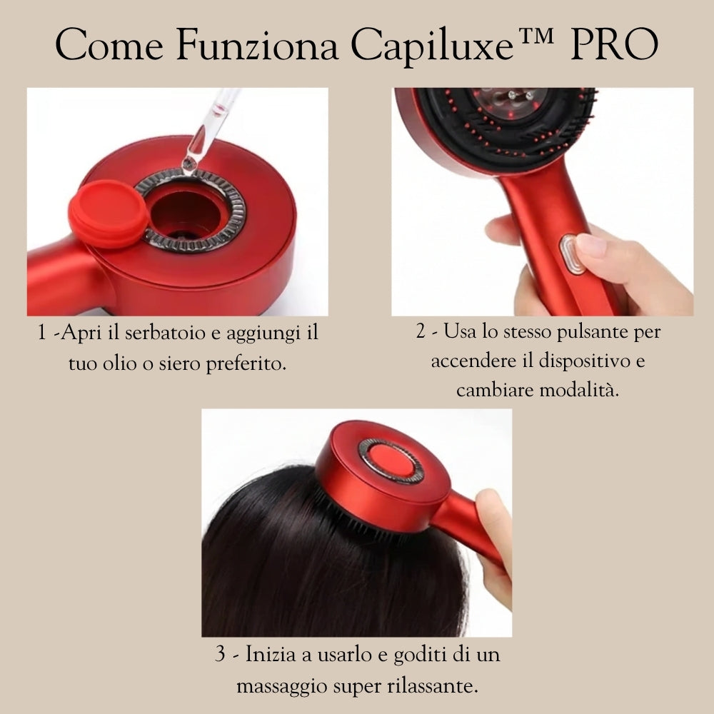 Capiluxe™ PRO - Capelli Più Forti e Cuoio Capelluto Più Sano