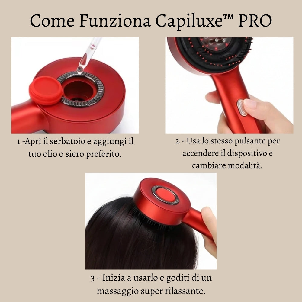 Capiluxe™ PRO - Capelli Più Forti e Cuoio Capelluto Più Sano