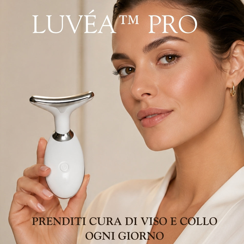 Luvéa™ PRO - Tonifica, Illumina, Leviga il Tuo Viso e Collo