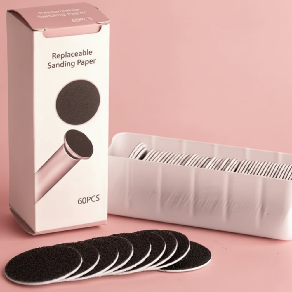 Glowify™ PRO - Ricambi di Carta Abrasiva per Piedi Lisci