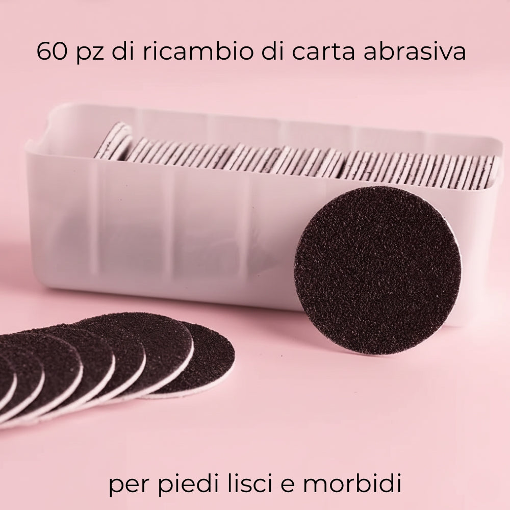 Glowify™ PRO - Ricambi di Carta Abrasiva per Piedi Lisci